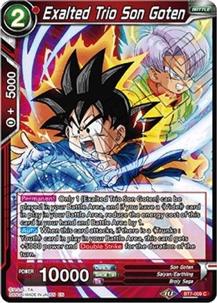 [BT7-009] Exalted Trio Son Goten