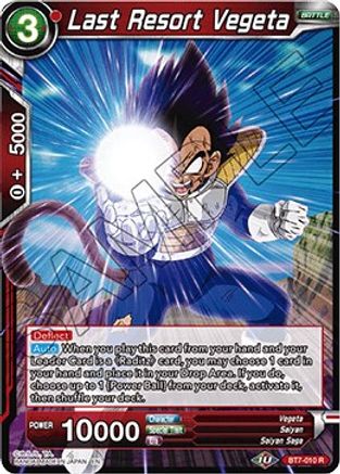 [BT7-010] Last Resort Vegeta