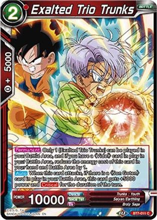 [BT7-011] Exalted Trio Trunks