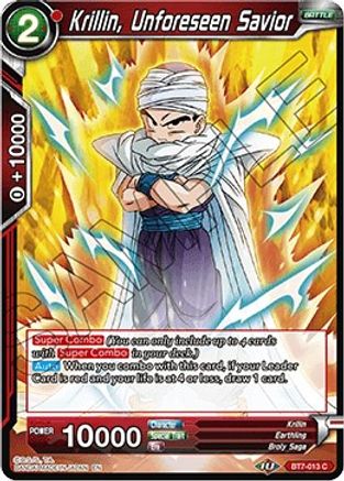 [BT7-013] Krillin, Unforeseen Savior