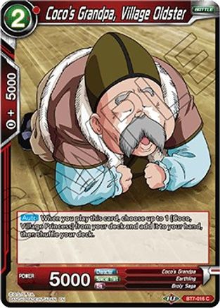 [BT7-016] Coco's Grandpa, Village Oldster