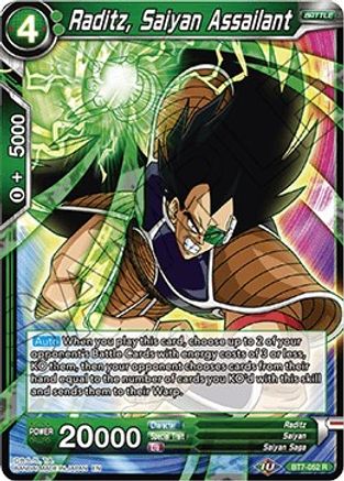 [BT7-052] Raditz, Saiyan Assailant