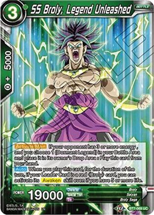 [BT7-069] SS Broly, Legend Unleashed