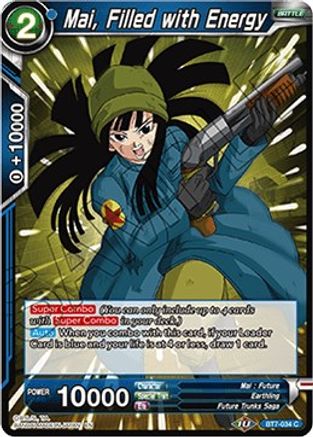 [BT7-034] Mai, Filled with Energy