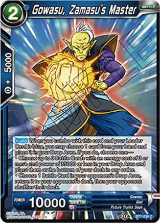 [BT7-036] Gowasu, Zamasu's Master