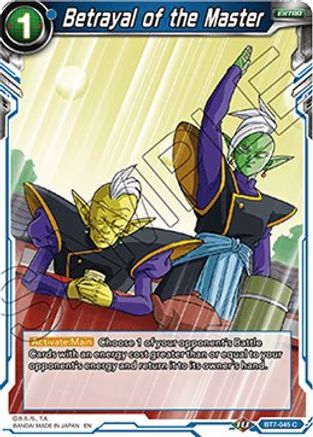 [BT7-045] Betrayal of the Master