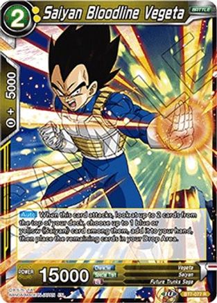 [BT7-077] Saiyan Bloodline Vegeta