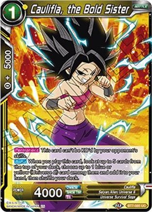 [BT7-085] Caulifla, the Bold Sister