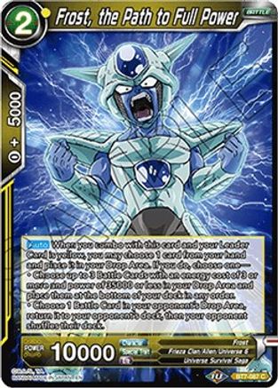 [BT7-087] Frost, the Path to Full Power