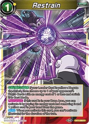 [BT7-098] Restrain