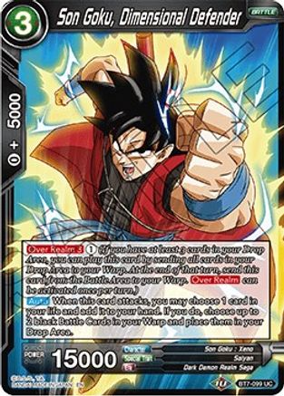 [BT7-099] Son Goku, Dimensional Defender