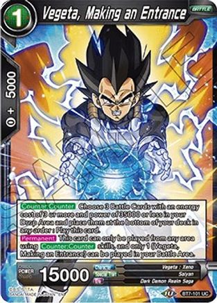 [BT7-101] Vegeta, Making an Entrance