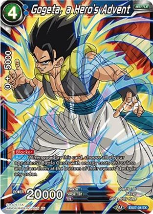 [EX07-04] Gogeta, a Hero's Advent (Foil)