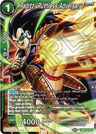 [EX07-07] Raditz, Ruthless Adversary