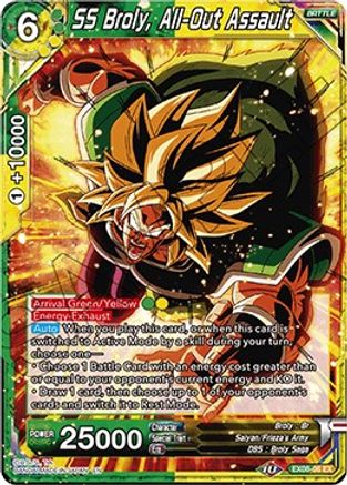 [EX08-06] SS Broly, All-Out Assault (Foil)