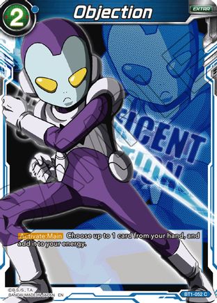 [BT1-052] Objection (Magnificent Collection)