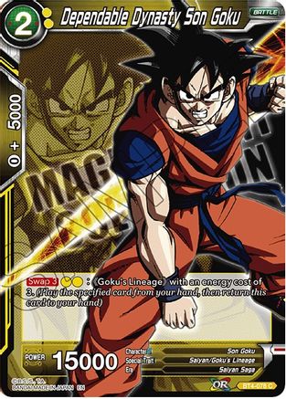 [BT4-078] Dependable Dynasty Son Goku (Magnificent Collection)