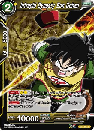 [BT4-084] Intrepid Dynasty Son Gohan (Magnificent Collection)