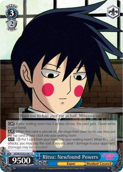 [SX02-081] Ritsu: Newfound Powers