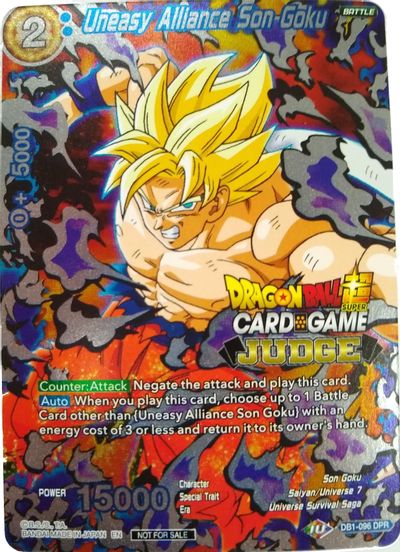 [DB1-096] Uneasy Alliance Son Goku (Judge)