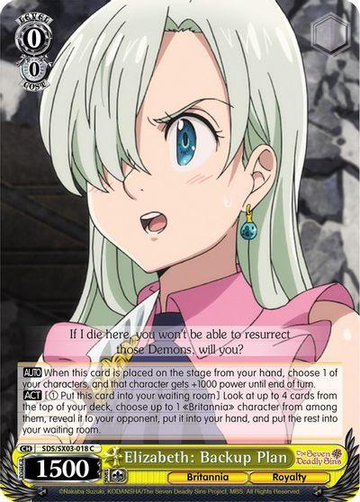 [SX03-018C] Elizabeth: Backup Plan