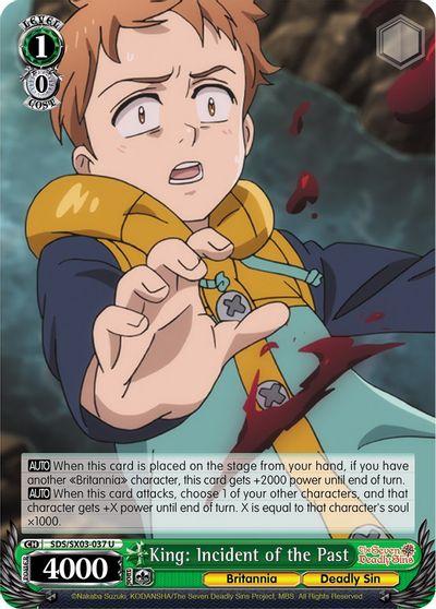 [SX03-037U] King: Incident of the Past