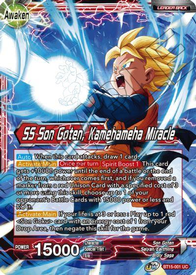 [BT15-001] Son Goten // SS Son Goten, Kamehameha Miracle