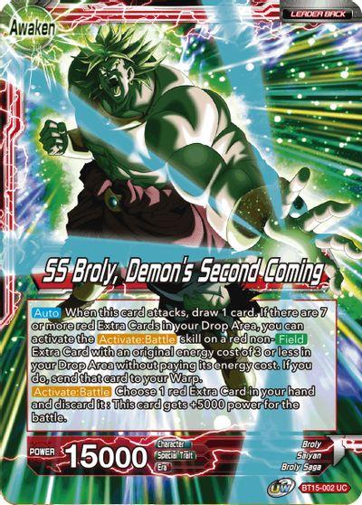 [BT15-002] Broly // SS Broly, Demon's Second Coming