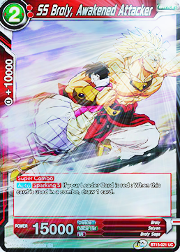 [BT15-021] SS Broly, Awakened Attacker (Foil)