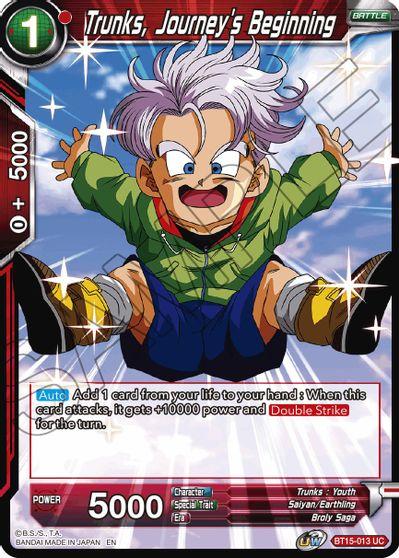 [BT15-013] Trunks, Journey's Beginning