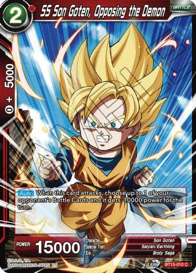 [BT15-010] SS Son Goten, Opposing the Demon