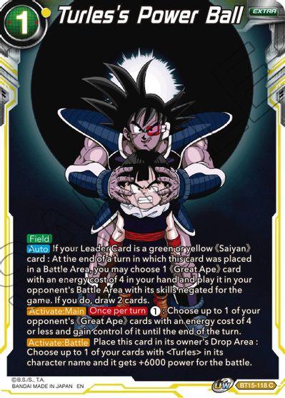 [BT15-118] Turles's Power Ball