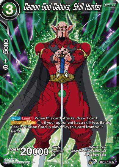 [BT15-123] Demon God Dabura, Skill Hunter