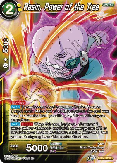 [BT15-112] Rasin, Power of the Tree