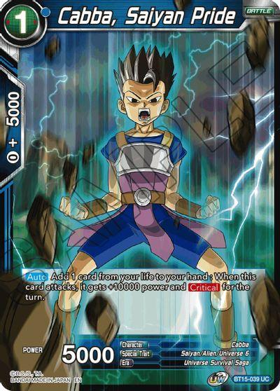 [BT15-039] Cabba, Saiyan Pride