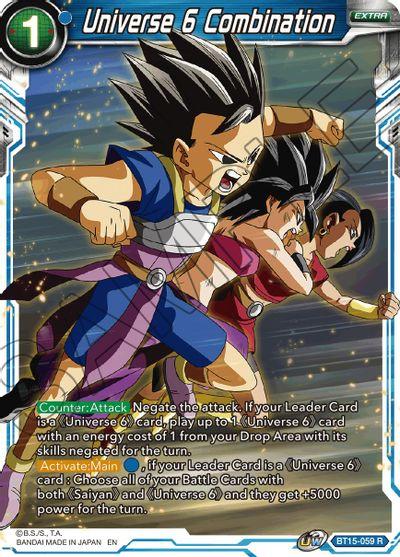 [BT15-059] Universe 6 Combination