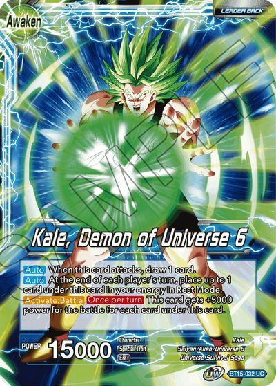 [BT15-032] Kale // Kale, Demon of Universe 6