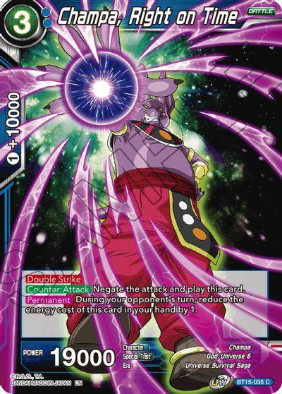 [BT15-035] Champa, Right on Time