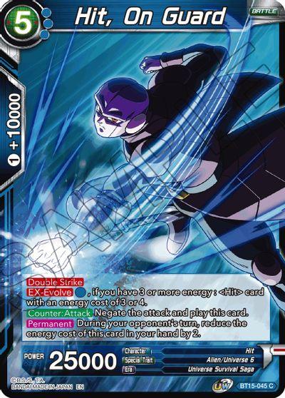 [BT15-045] Hit, On Guard