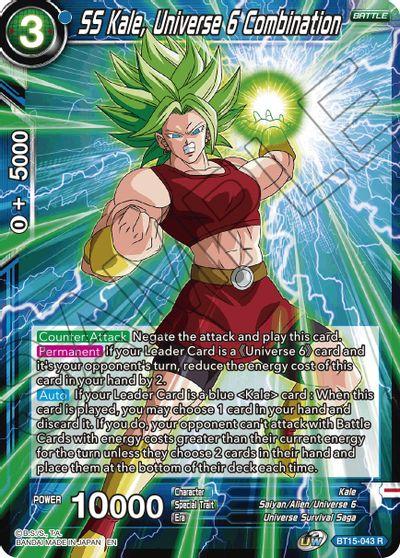 [BT15-043] SS Kale, Universe 6 Combination