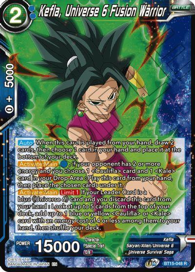 [BT15-048] Kefla, Universe 6 Fusion Warrior