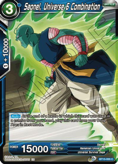 [BT15-055] Saonel, Universe 6 Combination