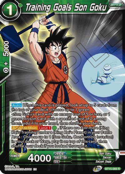 [BT15-069] Training Goals Son Goku