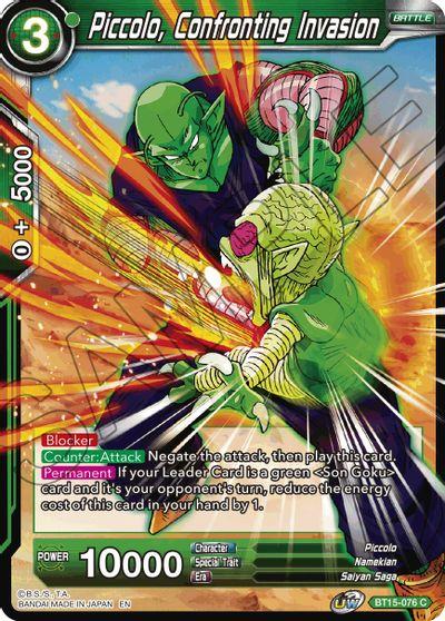 [BT15-076] Piccolo, Confronting Invasion