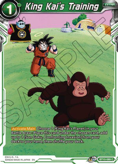 [BT15-089] King Kai's Training