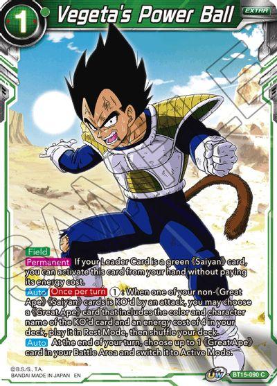 [BT15-090] Vegeta's Power Ball