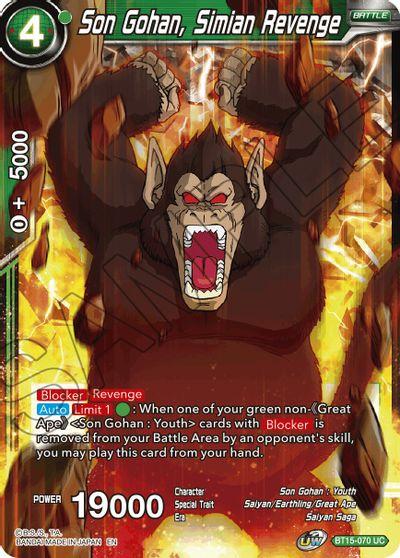 [BT15-070] Son Gohan, Simian Revenge