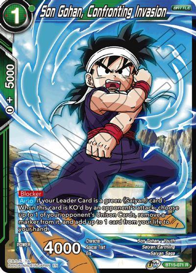 [BT15-071] Son Gohan, Confronting Invasion