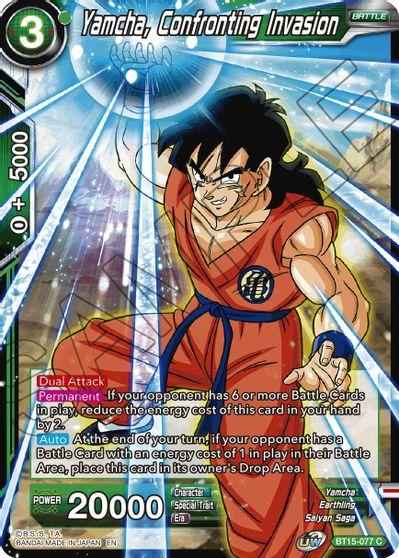 [BT15-077] Yamcha, Confronting Invasion