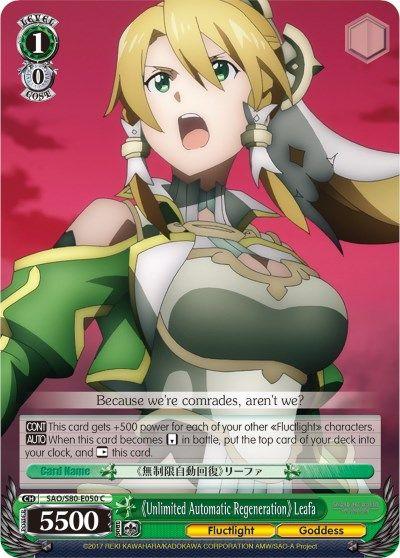 [S80-E050C] Unlimited Automatic Regeneration Leafa